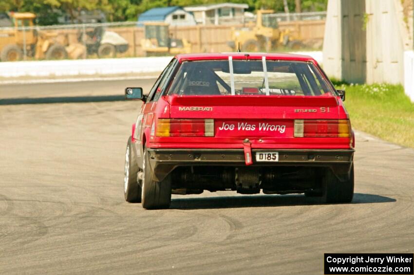 Dead Pedal Racing Maserati Biturbo