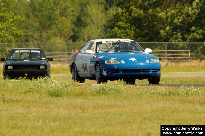 Nine Four Motorsports Lexus SC300 and Ellis Racing VW Scirocco