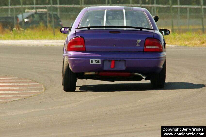 Plum Crazy Plymouth Neon