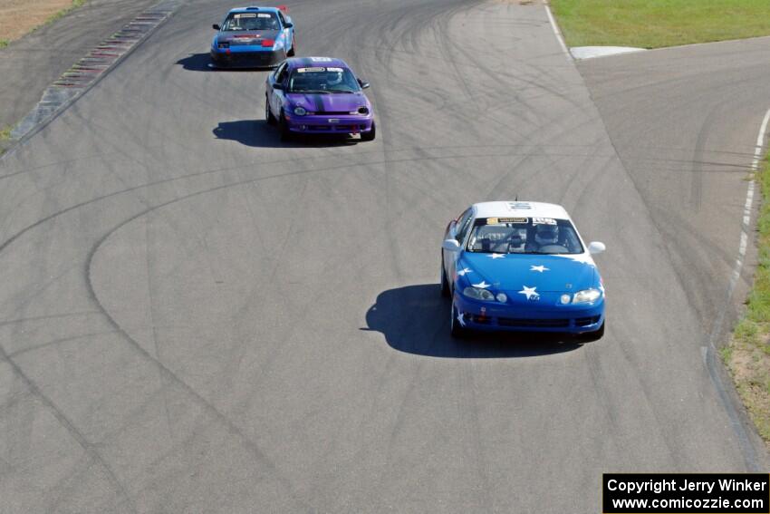 Nine Four Motorsports Lexus SC300, Plum Crazy Plymouth Neon and Sons of Irony Motorsports Nissan 240SX