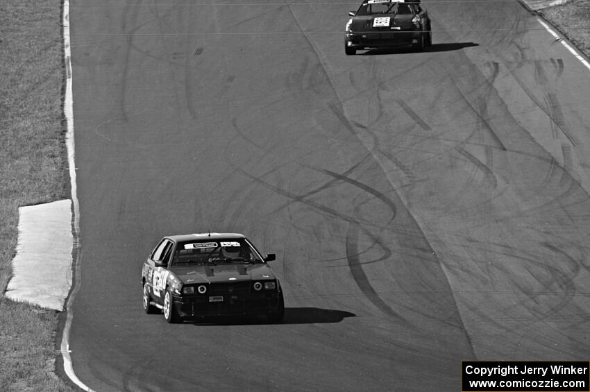 Dead Pedal Racing Maserati Biturbo and Lunatic Fringe Toyota Supra