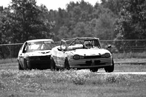 NNM Motorsports Dodge Neon and rbankracing.com SAAB 9-3