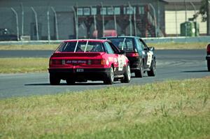 Ellis Racing VW Scirocco and Dead Pedal Racing Maserati Biturbo