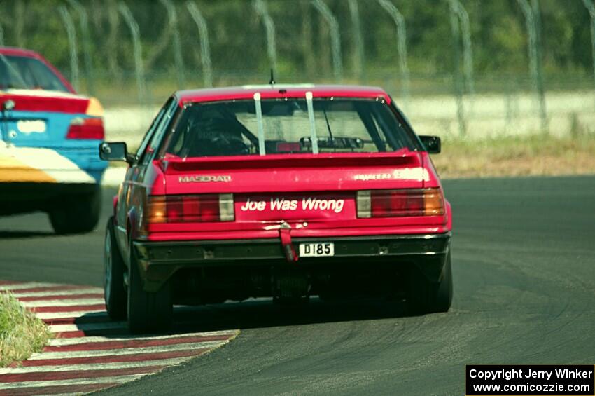 Dead Pedal Racing Maserati Biturbo