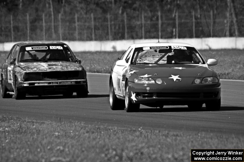 Nine Four Motorsports Lexus SC300 and Crank Yankers Racing BMW 325i