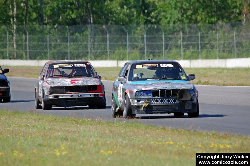 Chump Faces BMW 325is and Crank Yankers Racing BMW 325i