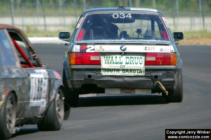 Chump Faces BMW 325is and Crank Yankers Racing BMW 325i