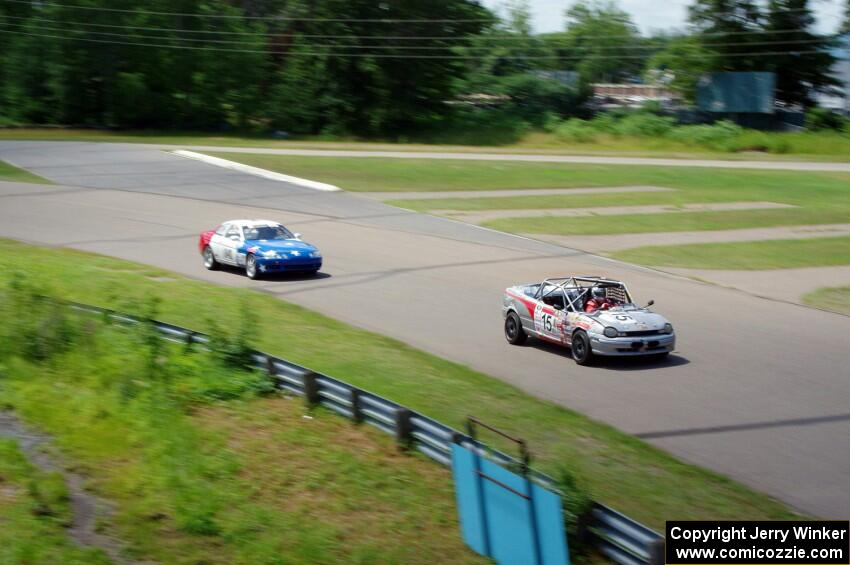 NNM Motorsports Dodge Neon and Nine Four Motorsports Lexus SC300