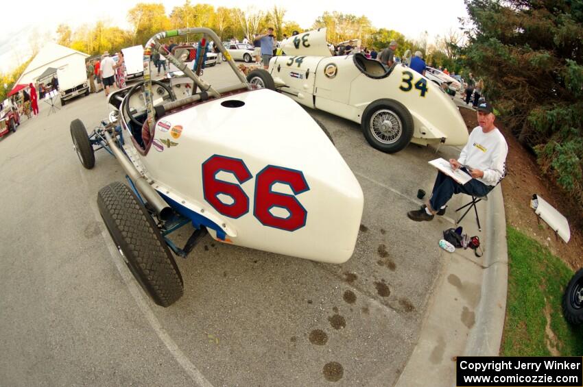 1933 Ford Indy Racer and 1933 Studebaker Indy Special