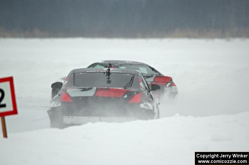 Josh Robinson's Nissan 350Z and Brent ???'s Nissan 350Z