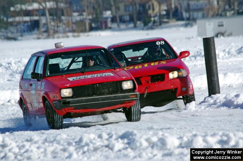 and Pete Weber / Ian Forte Nissan Sentra Spec V