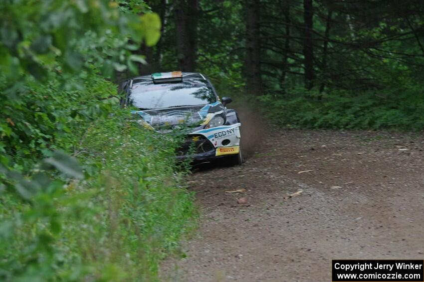 Barry McKenna / Leon Jordan Ford Fiesta on SS6, Steamboat II.