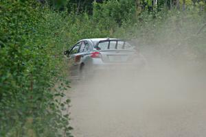 Travis Nease / Krista Skucas Subaru WRX STi  on SS6, Steamboat II.