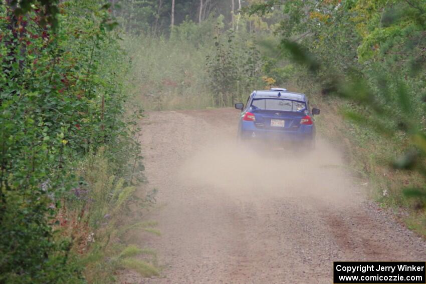 Nicholas Spencer / David Ma Subaru WRX STi on SS6, Steamboat II.