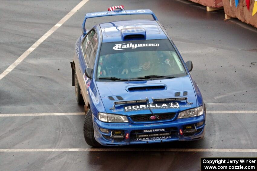 Nate Ellis / Elliott Sherwood Subaru Impreza 2.5RS on SS15 (Lakeshore Drive).