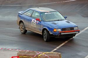 Paul Johansen / Susi Little Audi 90 Coupe Quattro on SS15 (Lakeshore Drive).