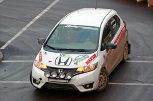 Daniel McCarron / Matthew Blake Honda Fit on SS15 (Lakeshore Drive).