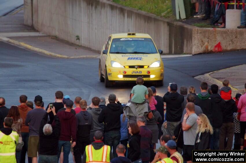 Dustin Masters / Ashley Kraemer Ford Focus on SS15 (Lakeshore Drive).