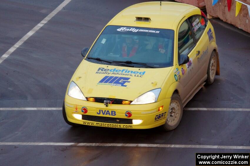 Dustin Masters / Ashley Kraemer Ford Focus on SS15 (Lakeshore Drive).