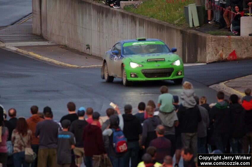 Santiago Iglesias / Boyd Smith Subaru BRZ on SS15 (Lakeshore Drive).