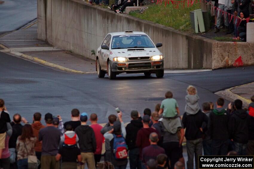 Jacob Bryant / Derek VandenBroek Subaru Impreza Outback on SS15 (Lakeshore Drive).