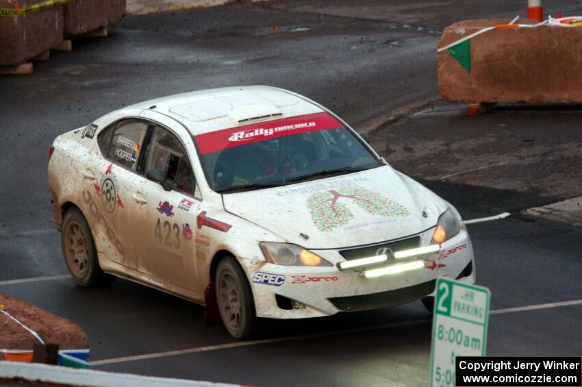 Michael Hooper / Claudia Barbera-Pullen Lexus IS350 on SS15 (Lakeshore Drive).