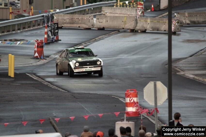 Seamus Burke / Martin Brady Ford Escort Mk. II on SS15 (Lakeshore Drive).