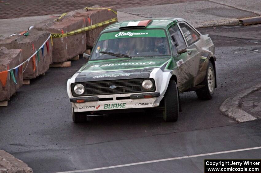 Seamus Burke / Martin Brady Ford Escort Mk. II on SS15 (Lakeshore Drive).