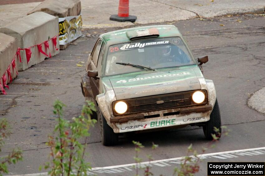 Seamus Burke / Martin Brady Ford Escort Mk. II on SS15 (Lakeshore Drive).