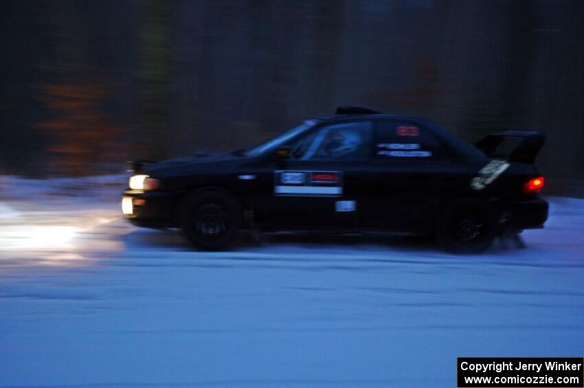 Jacob Kohler / Zach Houliston Subaru Impreza on SS3.