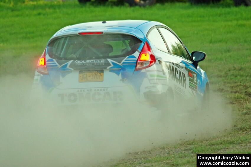 Keanna Erickson-Chang / Alex Gelsomino Ford Fiesta R1+ on SS1.