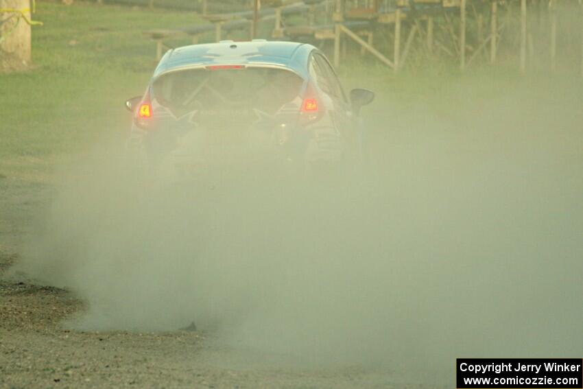 Keanna Erickson-Chang / Alex Gelsomino Ford Fiesta R1+ on SS1.