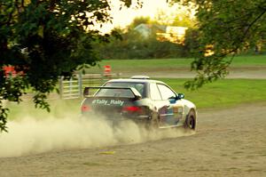 Tyler Matalas / Ian Hoge Subaru Impreza on SS1.