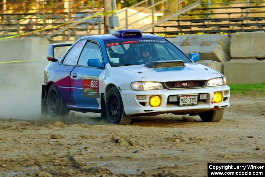 Tyler Matalas / Ian Hoge Subaru Impreza on SS1.