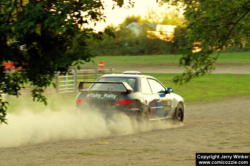 Tyler Matalas / Ian Hoge Subaru Impreza on SS1.