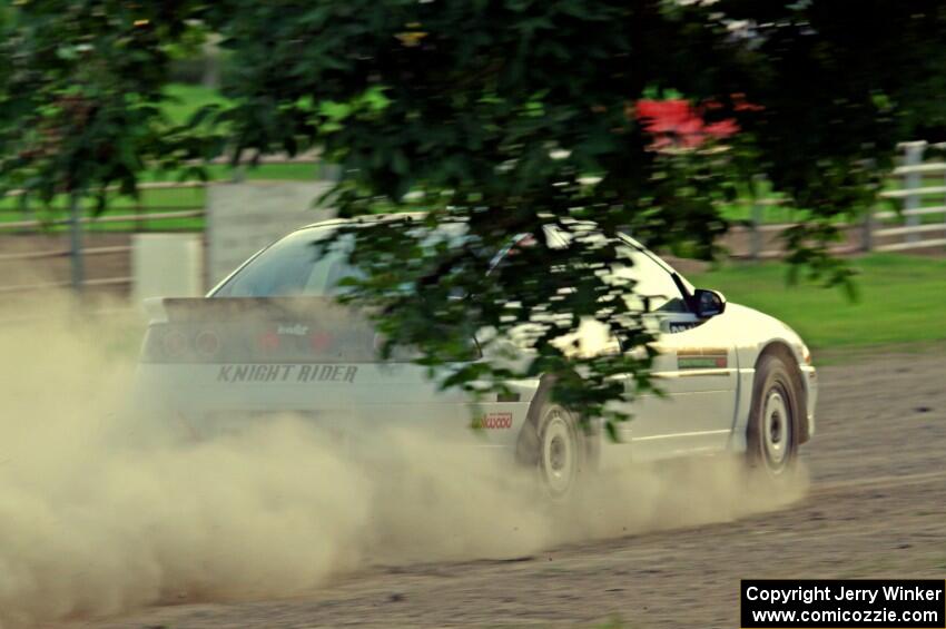 Czarek Kuczaj / David Ma Mitsubishi Eclipse on SS1.