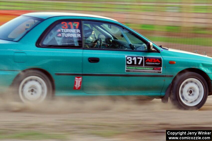 Kyle Turner / Kevin Turner Subaru Impreza on SS1.