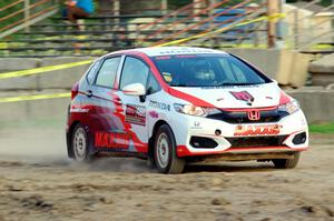 John Sharps / Gabriel Nieves Honda Fit on SS1.