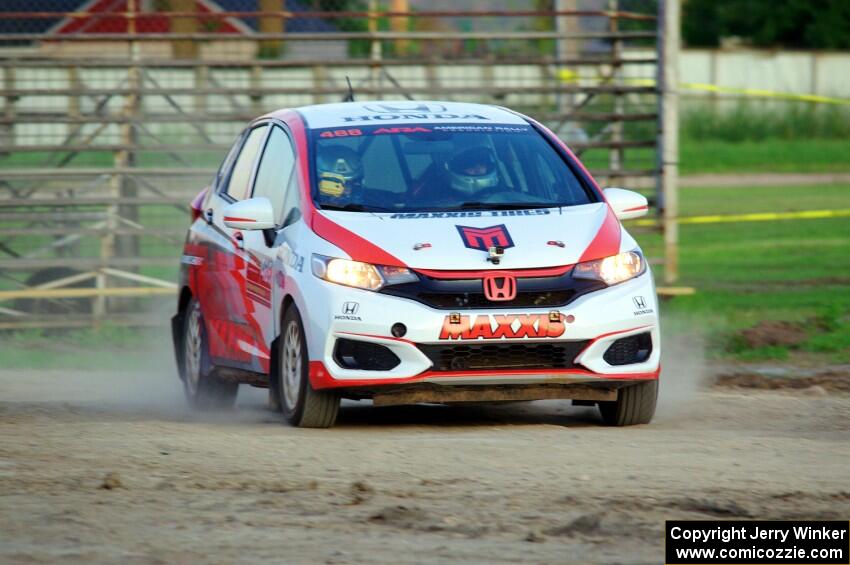 John Sharps / Gabriel Nieves Honda Fit on SS1.