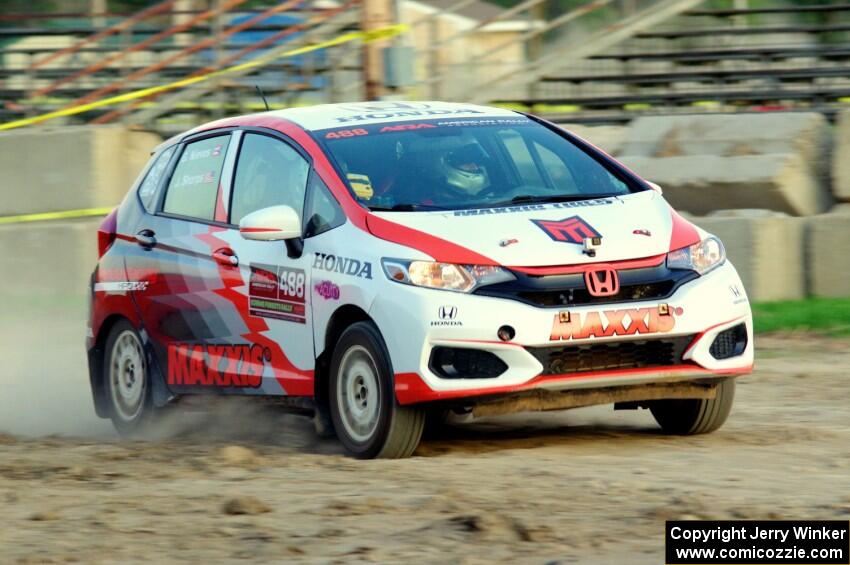 John Sharps / Gabriel Nieves Honda Fit on SS1.