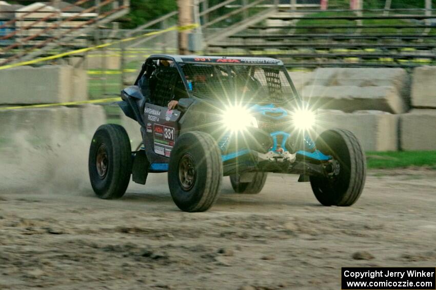 Tadd Rigsby / Camron Harshman Can-Am Maverick X3 on SS1.