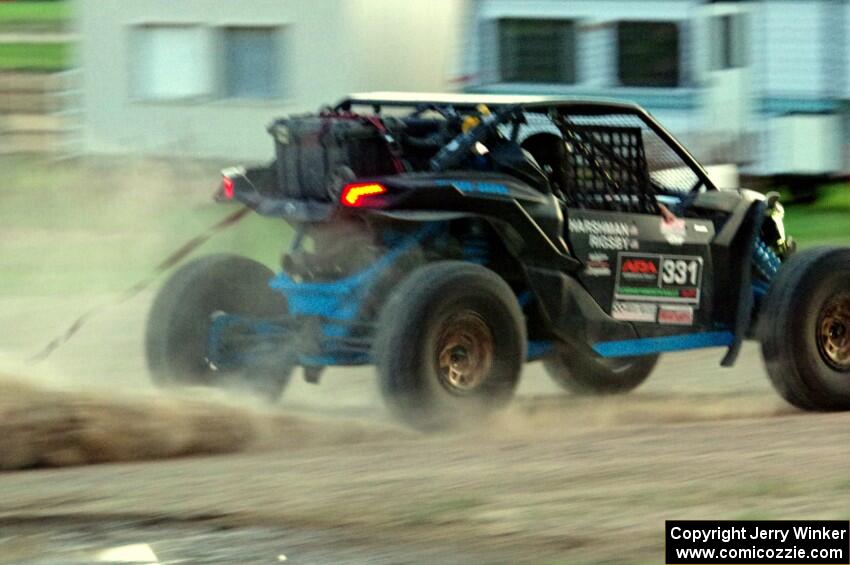 Tadd Rigsby / Camron Harshman Can-Am Maverick X3 on SS1.