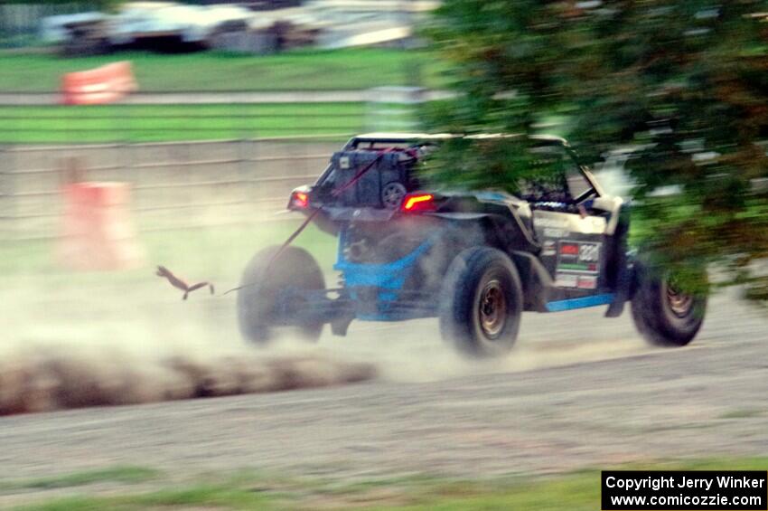 Tadd Rigsby / Camron Harshman Can-Am Maverick X3 on SS1.