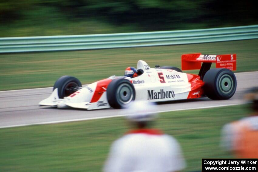 Emerson Fittipaldi's Penske PC-21/Chevy