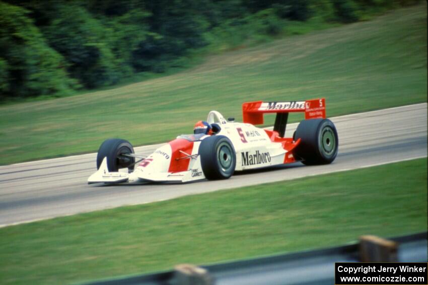 Emerson Fittipaldi's Penske PC-21/Chevy