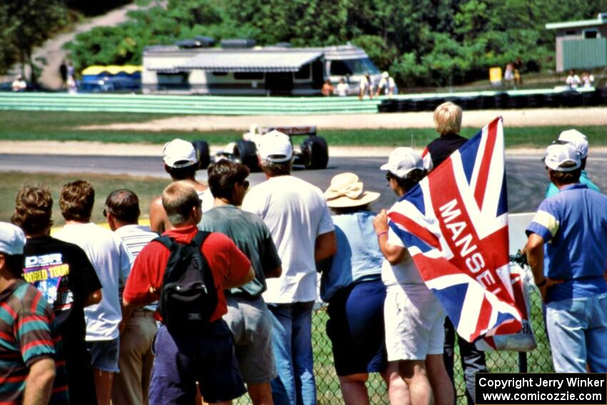 Nigel Mansell's Lola T-93/06/Ford Cosworth XB