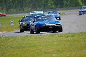 Gordon Kuhnley's and Greg Youngdahl's Spec Miata Mazda Miatas