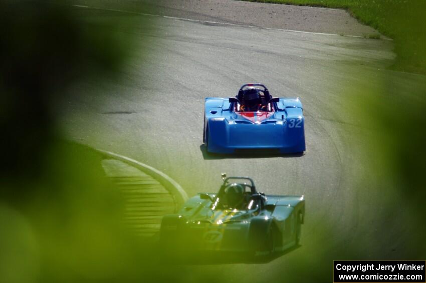 Rob Wilke's Spec Racer Ford and Russell King's Spec Racer Ford 3