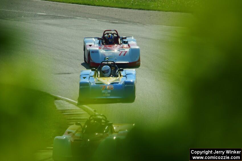 Ron Boltik's Spec Racer Ford 3 and Sven Mueller's Spec Racer Ford