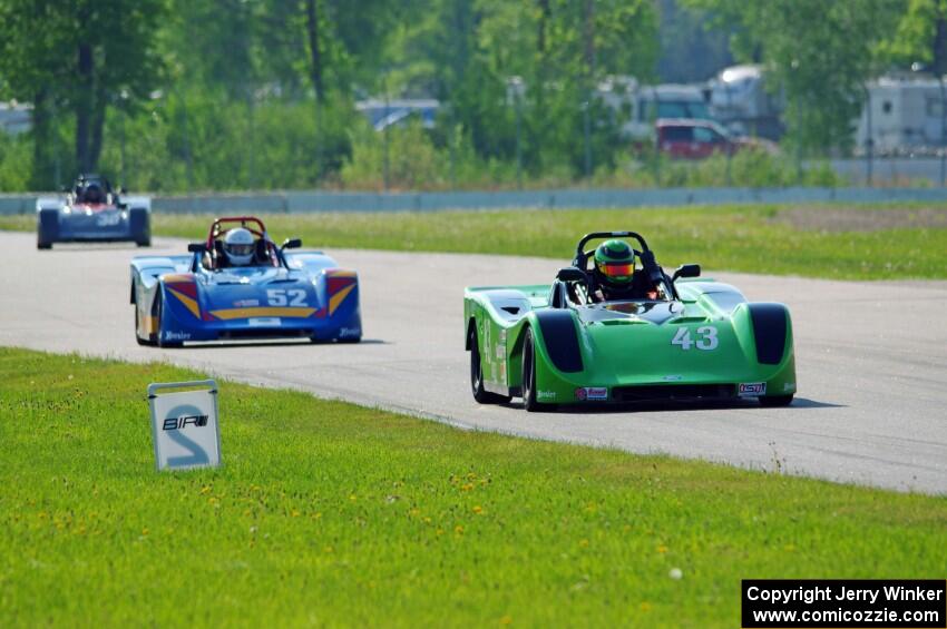 Greg Eick's and Jim Nash's Spec Racer Ford 3s